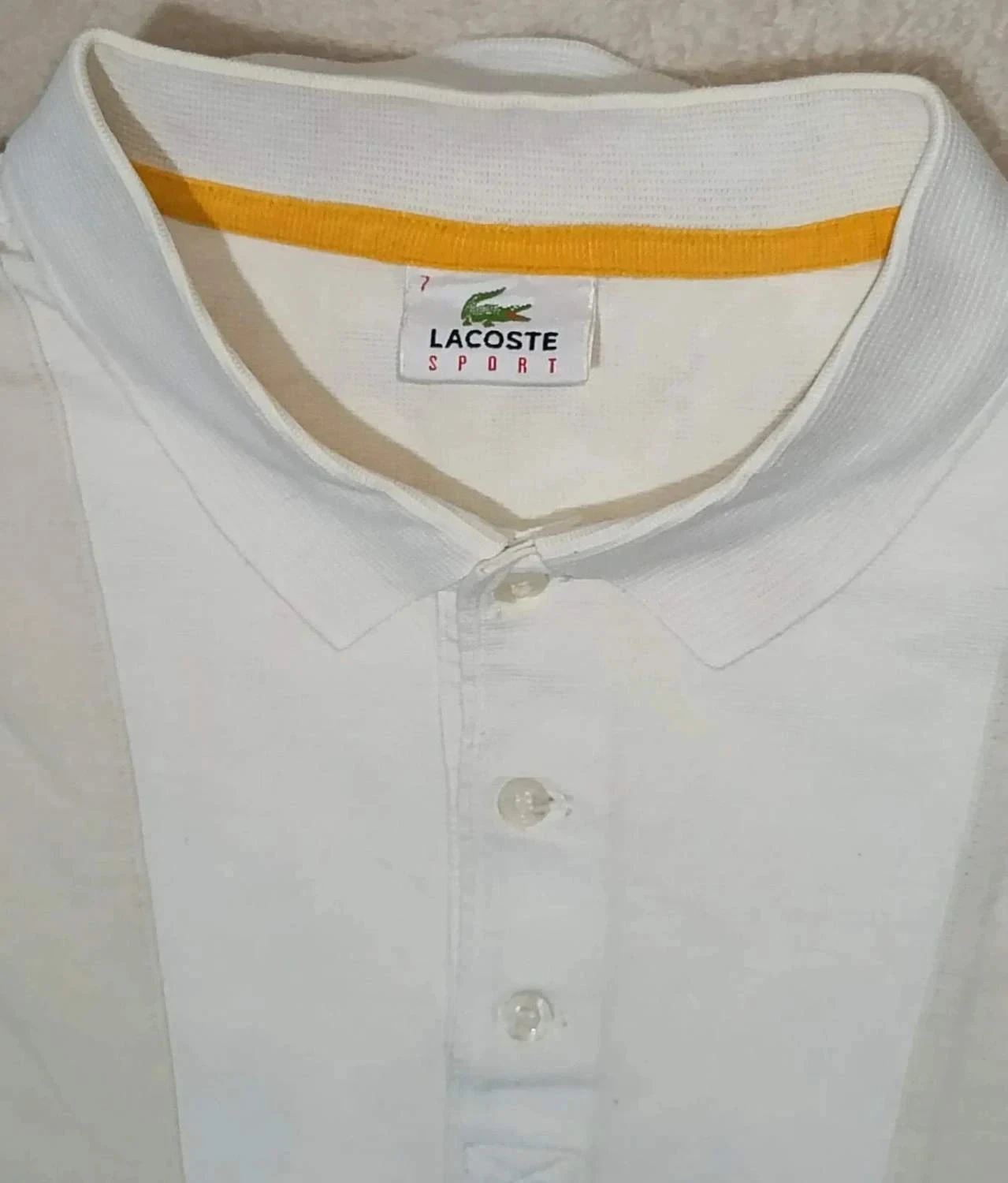 Polo Lacoste sport vintage Tamanho 7 – photo 9